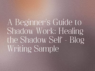 "How-To Guide" Blog Writing Sample