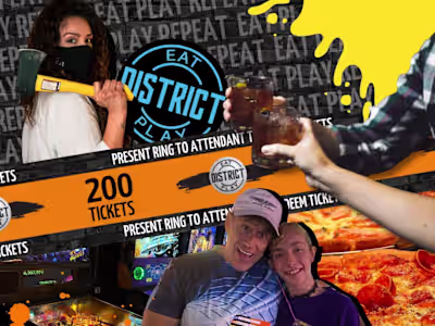 District Eat & Play | Social + Print