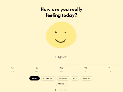 I heard tracking your mood