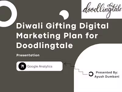 Diwali Gifting Digital Marketing Plan for Doodlingtale