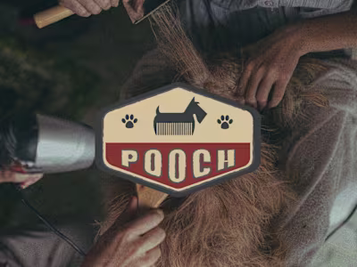 POOCH: Dog Parlor Brand Identity