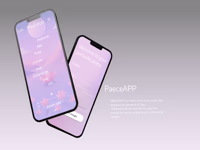 PAECEAPP UI/UX Design Project