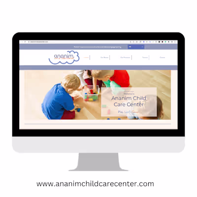 Website and Logo Design for Waldorf Education Preschool 