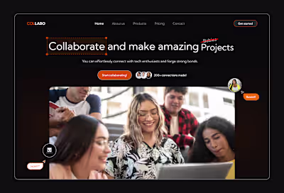 Collaborative website