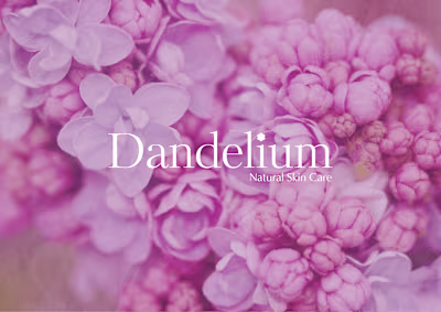 Dandelium Cosmetic Branding