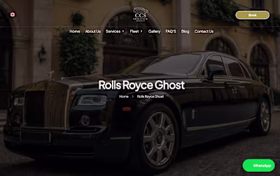 CCS Chauffeur Services with Mail Notification System