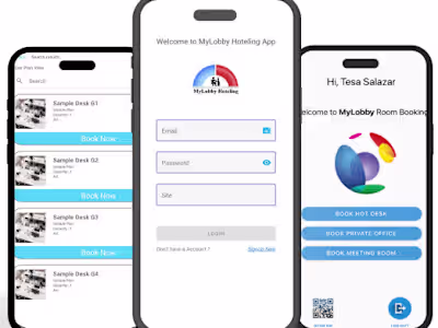 My Lobby (Office Hoteling App)