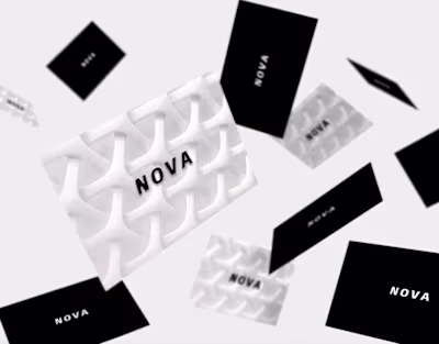 Nova Branding: Logo Design, Visual Identity :: Behance