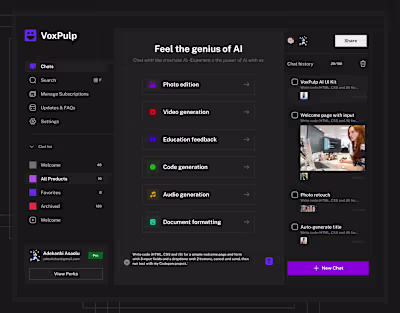 AI Dashboard