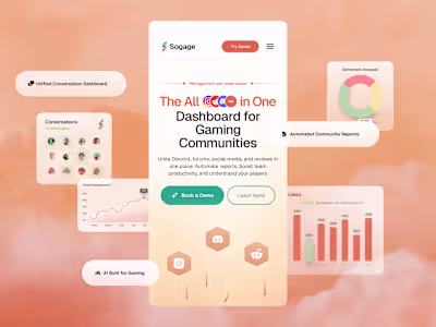 Sogage | Immersive AI Gaming