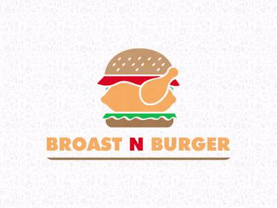 Burger N Broast - Brand Identity - Web/App Design