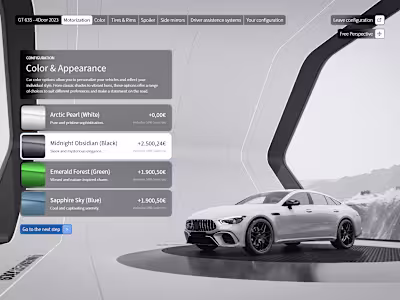 Project Cars Website Configurator