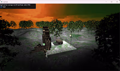 3D Native Game Development-Opengl  