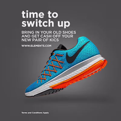 Product Social Media Advertisement Design - Elements