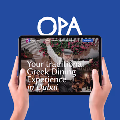 OPA, a luxury Greek restaurant! 🇬🇷 Focused on bringing the...