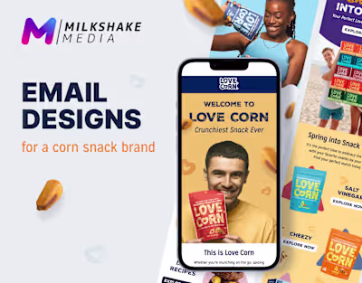 Love Corn | Email Redesign