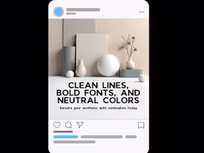 Minimalist Instagram Post Bundle 