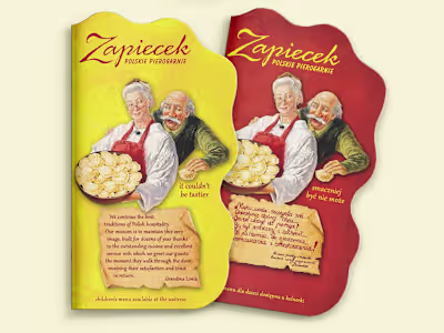 Menu for restaurant