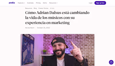 👨‍🏫 Blog Content Translation for Podia