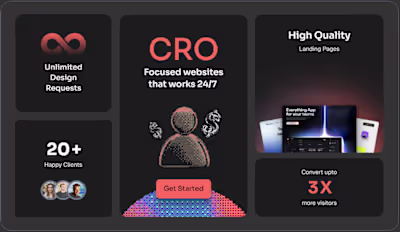 Custom Website design, UI interactions, and transitions for ...