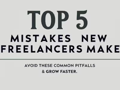 Top 5 Mistakes New Freelancers Make — Sample Blog Post