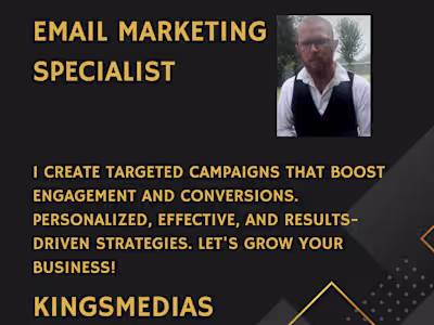 Email Marketing Specialist - Drive Conversions and Engage Your A
