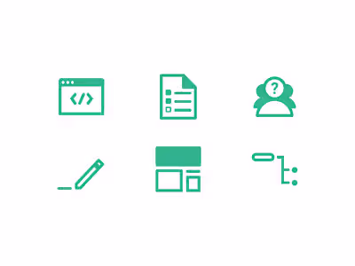 Web Design / Marketing / Development Icons