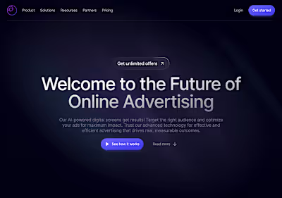 InversePoint - Landing Page (SAAS)