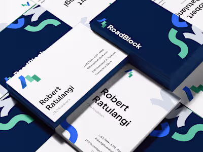 Roadblock Branding & UI/UX Project
