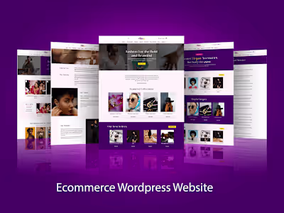 Ecommerce Wordpress Website