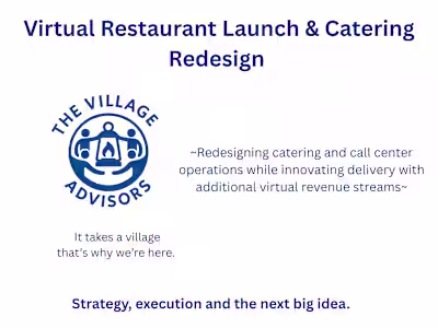 Virtual Restaurant Launch & Catering Operations Redesign