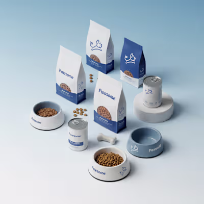 Dog Food Branding/Product Design for