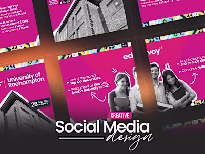 Social Media Design - Edvoy :: Behance