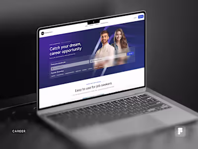 DryKing Career | UI/UX Website Design