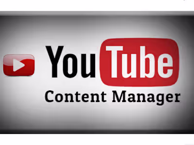 Manging youtube channel and social media platform professionally