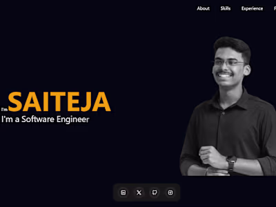 Innovative Portfolio Website