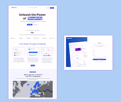 Cognimatic AI Website and Web Application