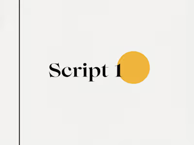 Script for YouTube Channel