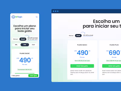 BRLOGIC - Website Design