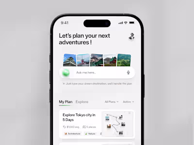 My concept for AI Travel