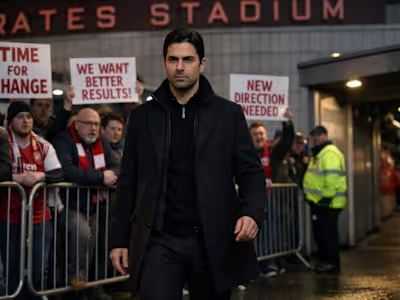 I wanted Arteta replaced after