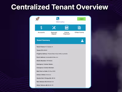 Tenant Portal | AI-Powered Portal for Multi-Family Housing 