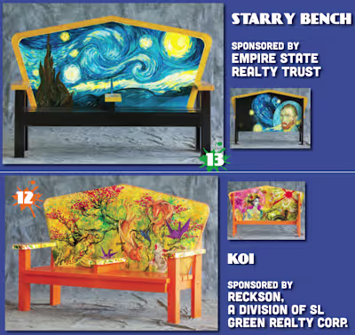 Street Seats: Sculptural Benches in Stamford