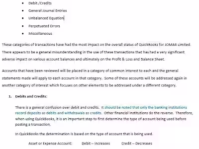 Miscellaneous and Other Confirmation on Posting Entries