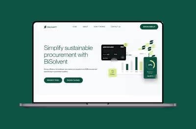 BiSolvent - Webflow Development