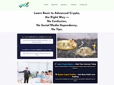 Website for The Trade Hub 🛍️ Built a full WordPress website...