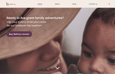 Bohmy: Ecommerce, Improving UX on mobile and web
