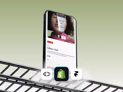 Framer eCommerce website made for modern beauty cosmetics brands