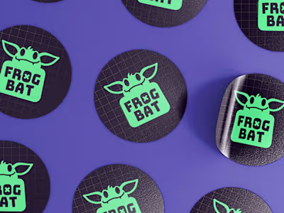 Frogbat: Vibrant Brand & Mascot Design