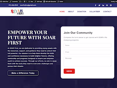 Wordpress Landing Page